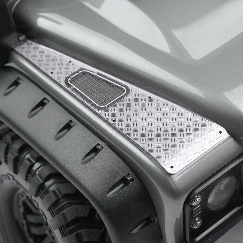 Traxxas トラクサス 1/10 TRX4 DEFNDER 滑り止めプレート&インテークグリル