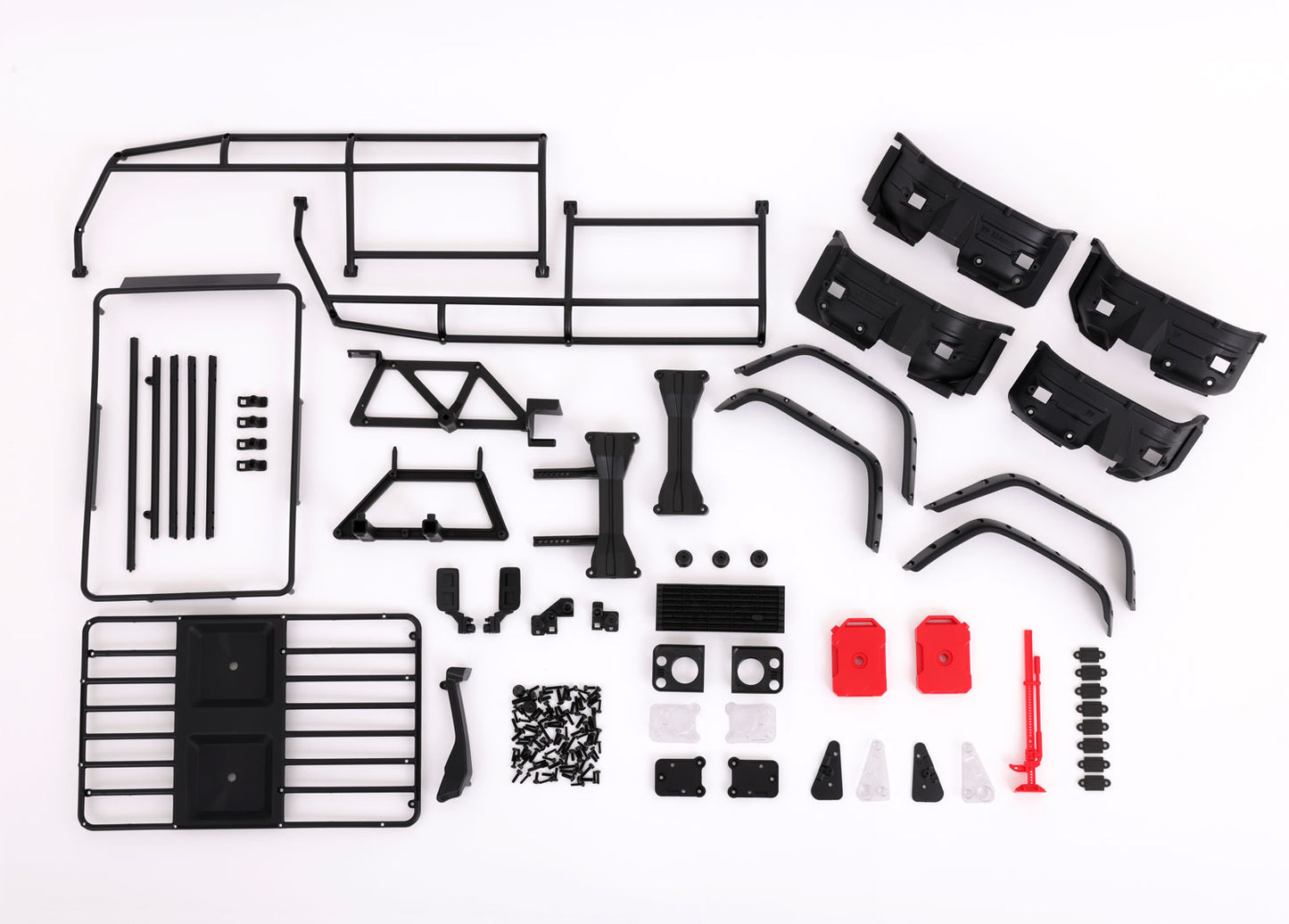 Traxxasトラクサス TRX4用 未塗装ボディ ランドローバーディフェンダー 8011P