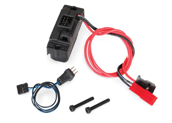 TRAXXAS トラクサス 1/10 LED ライト用電源セット(安定化 3V 0.5 アンペア)/3-in-1 ワイヤー ハーネス 8028