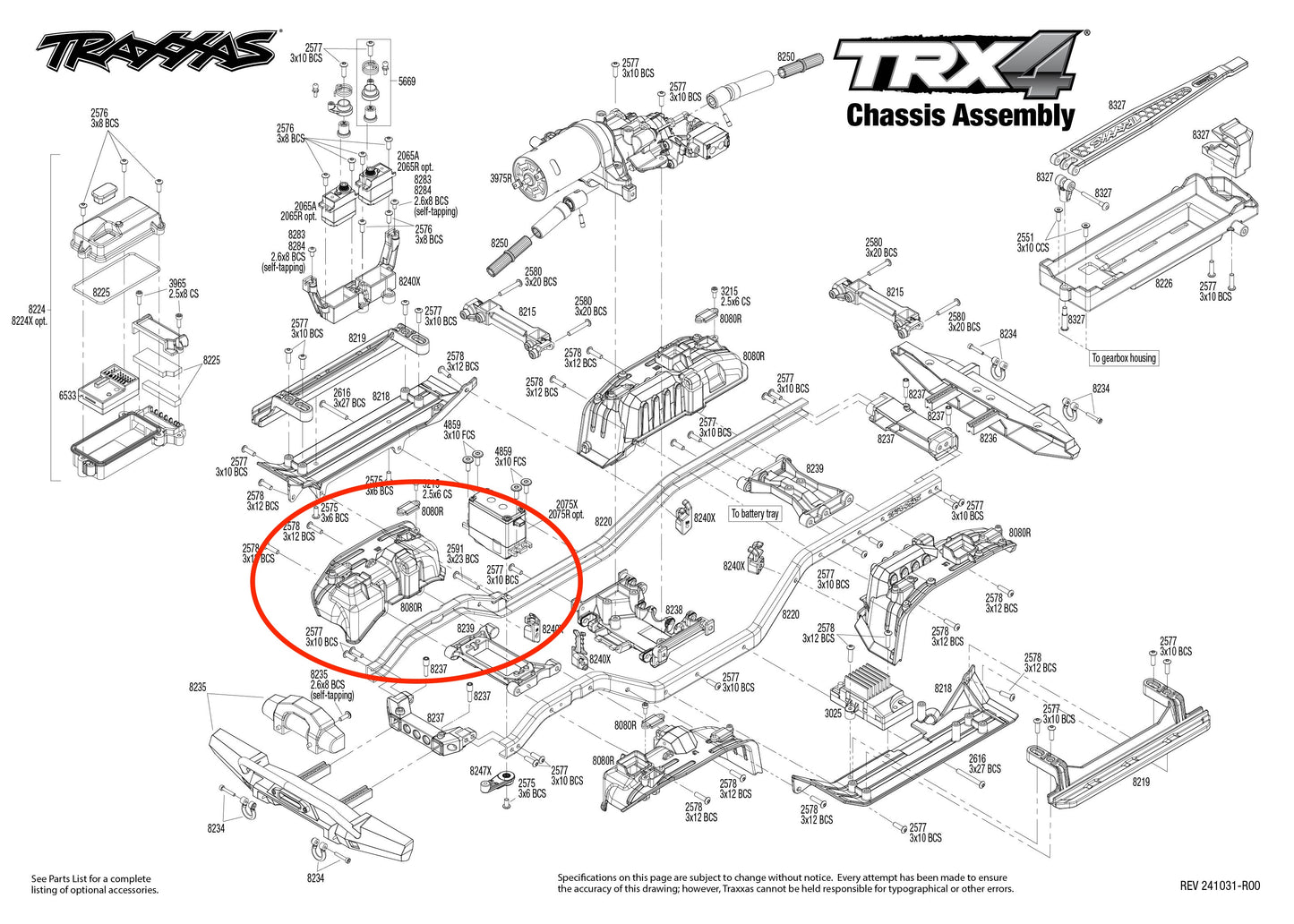 Traxxaトラクサス TRX4 ディフェンダー クリップレスキット