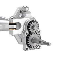 Traxxas トラクサス 1/18 TRX-4M +5mm ダイヤモンドポータルアクスル、レイダウンサーボマウント&リンク付き INJORA