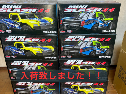 【入荷情報】Traxxsa  Mini Slash 4X4 入荷しました。