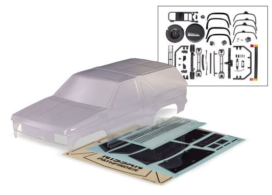 Traxxas トラクサス TRX4用 未塗装ボディー Nissan Pathfinder 11011 Clear