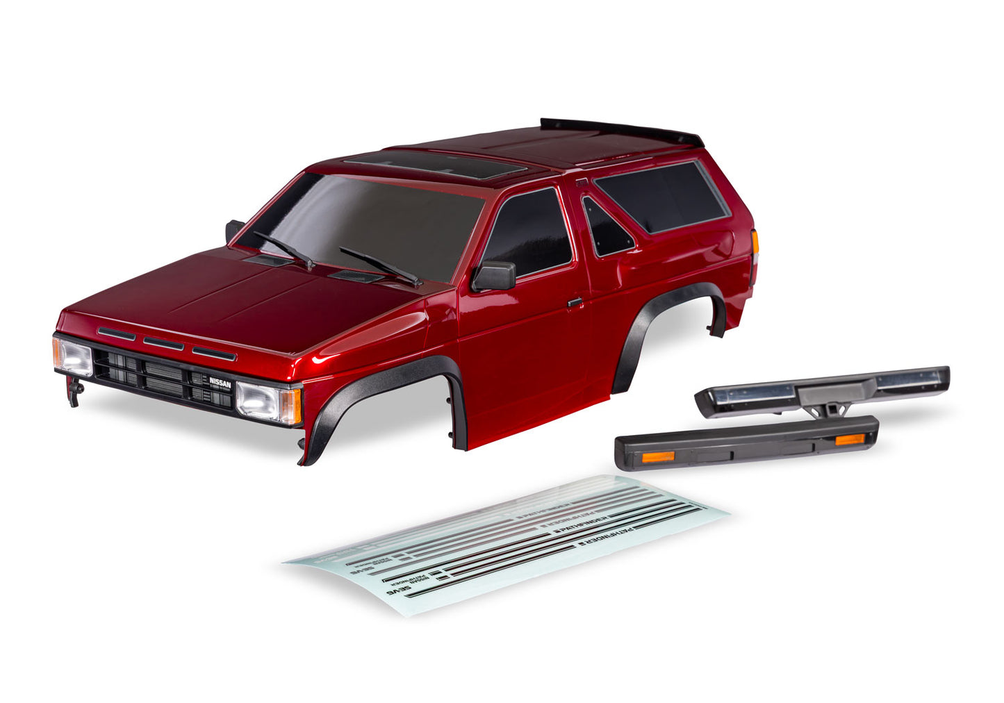 Traxxas トラクサス TRX4用 塗装済みボディー Nissan Pathfinder 11011