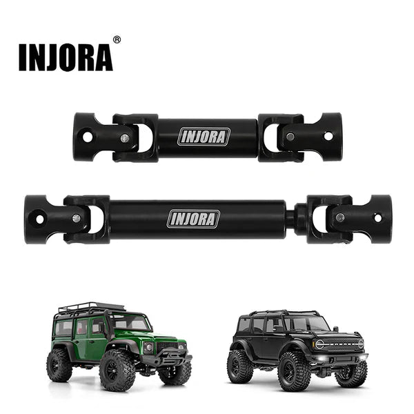 Traxxas トラクサス 1/18 TRX-4M 強化スチールドライブシャフト INJORA 4M-50BK