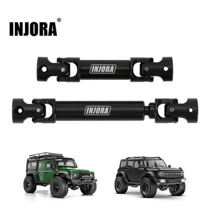 Traxxas トラクサス 1/18 TRX-4M 強化スチールドライブシャフト INJORA 4M-50BK