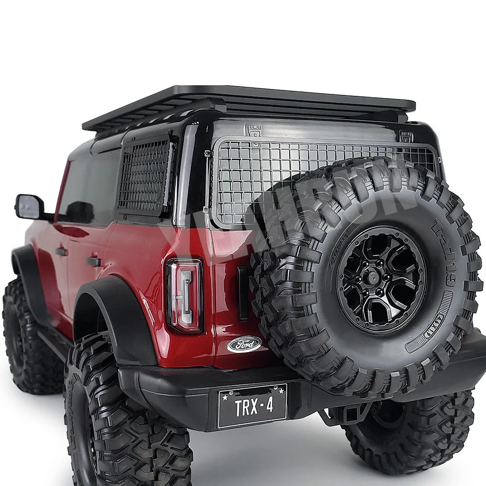Traxxas トラクサス 1/10 TRX4 ニューブロンコ リアウィンドウ保護ネット