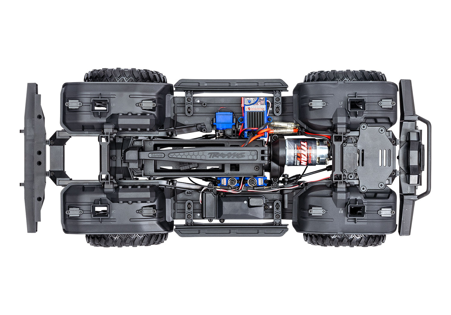 Traxxas トラクサス 1/10 TRX4 シャーシキット クリップレス 82216-4