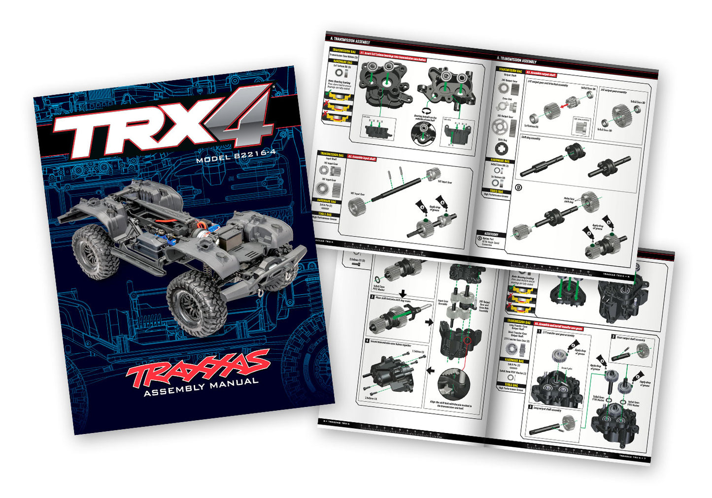 Traxxas トラクサス 1/10 TRX4 シャーシキット クリップレス 82216-4