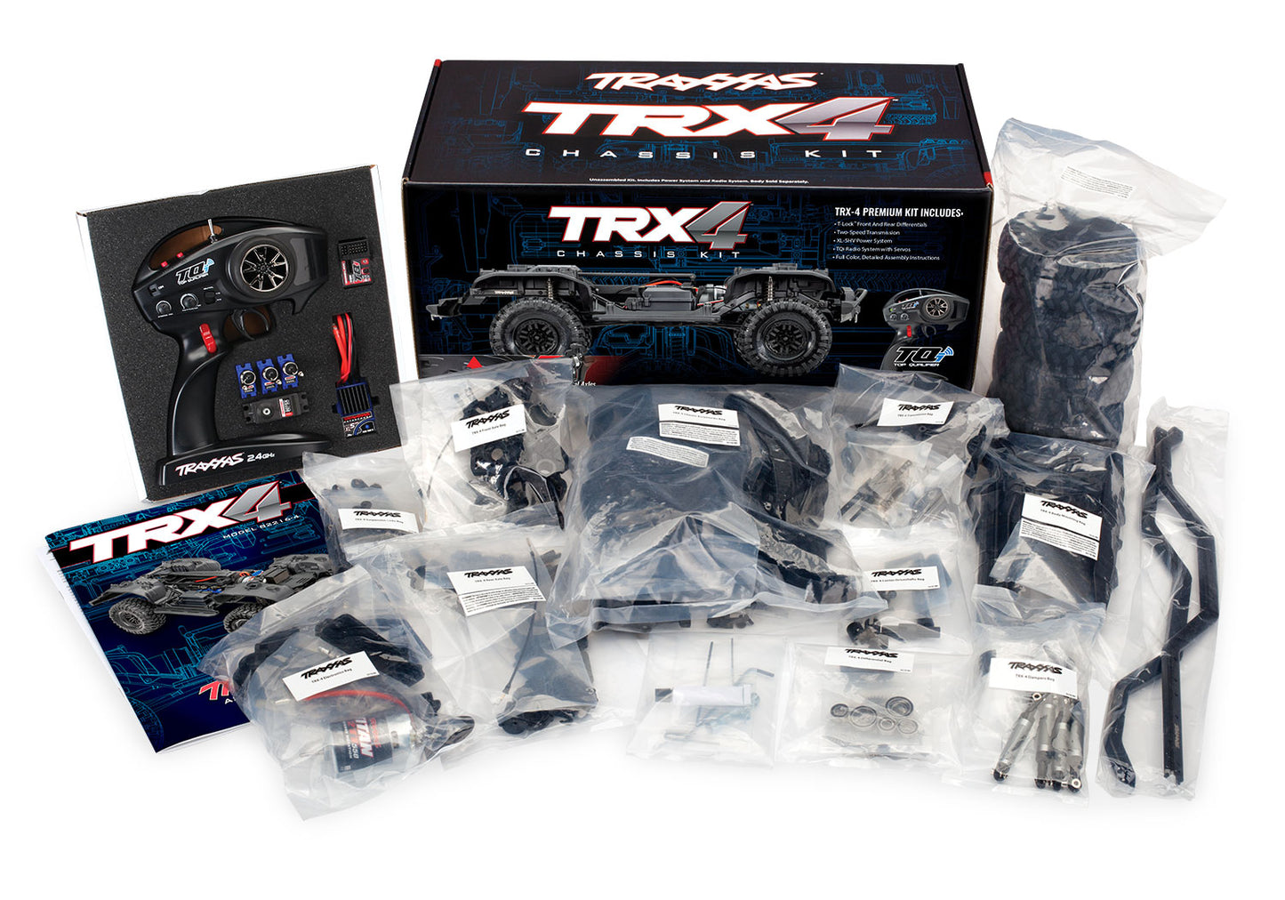 Traxxas トラクサス 1/10 TRX4 シャーシキット クリップレス 82216-4