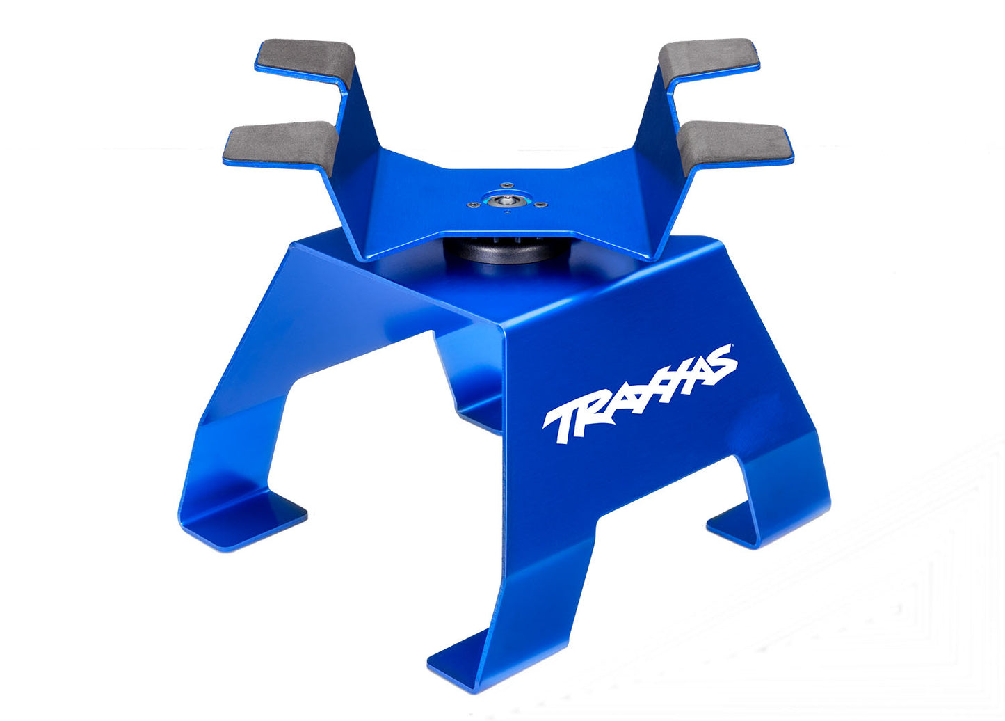 Traxxas トラクサス RC ラージ アルミニウムスタンド 8797-BLUE
