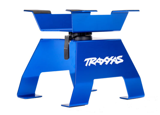 Traxxas トラクサス RC ラージ アルミニウムスタンド 8797-BLUE