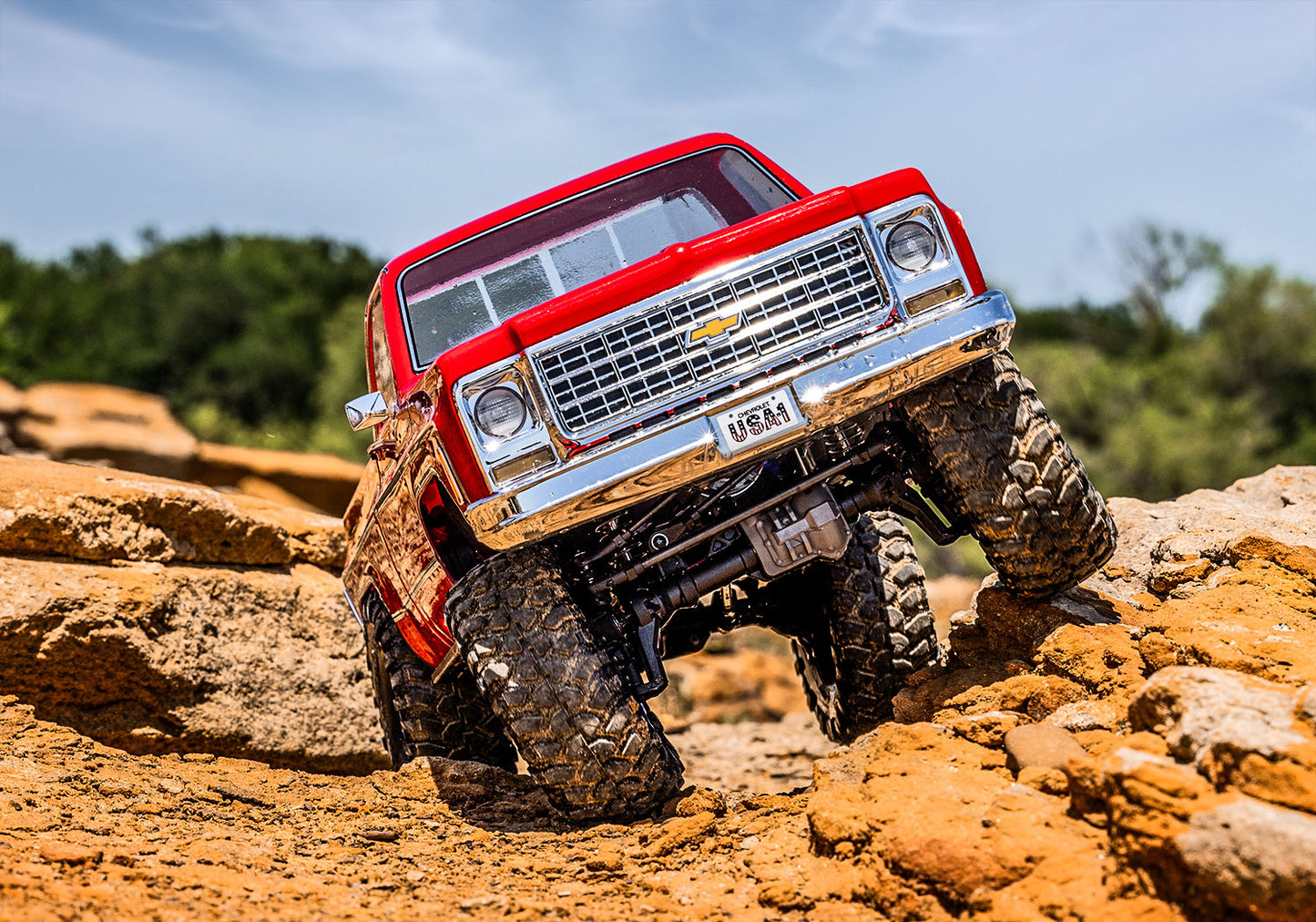 Traxxas トラクサス 1/10 TRX4 シボレー K10  92154-4
