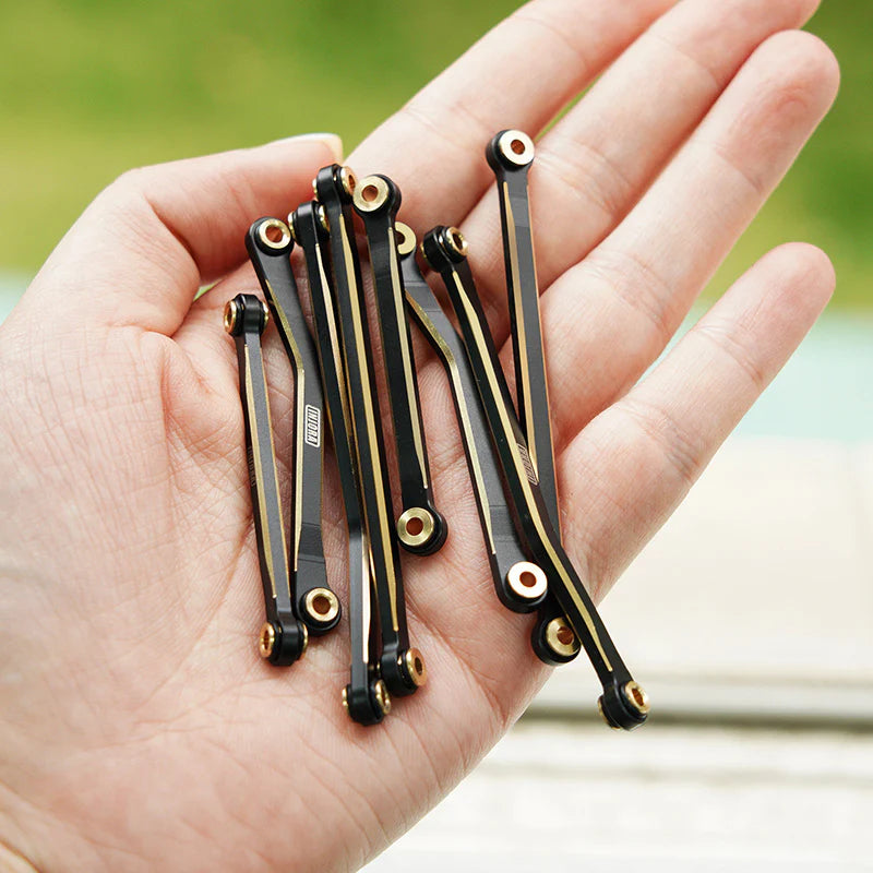 Traxxasトラクサス 1/18 TRX-4M  真鍮製 ハイクリアランスリンクセット 4M-45 INJORA