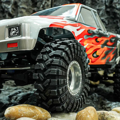 1/10 ロッククローラー RC 4本 タイヤ 1.9インチ 118mm 42mm INJORA