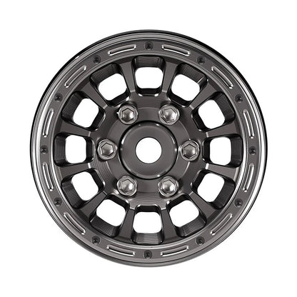 INJORA 1.0インチ アルミビードロックホイール 0mmオフセット 1/18 1/24 RCクローラー用 W1056