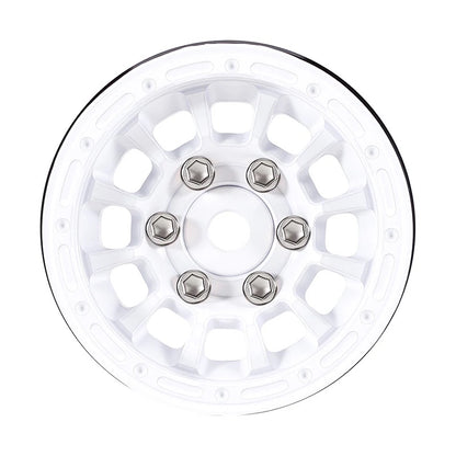 INJORA 1.0インチ アルミビードロックホイール 0mmオフセット 1/18 1/24 RCクローラー用 W1056