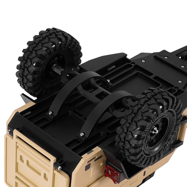 INJORA 1/18 1/24 TRX4M SCX24  オフロード キャンピングトレーラー DG-TC10YE