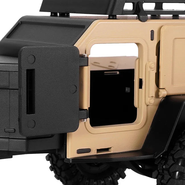 INJORA 1/18 1/24 TRX4M SCX24  オフロード キャンピングトレーラー DG-TC10YE