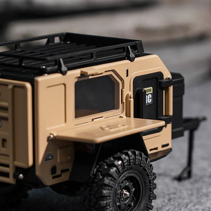 INJORA 1/18 1/24 TRX4M SCX24  オフロード キャンピングトレーラー DG-TC10YE