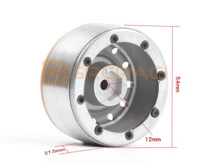 1/10 ロッククローラー RC キャメルトロフィー 1.9 ビードロックホイール