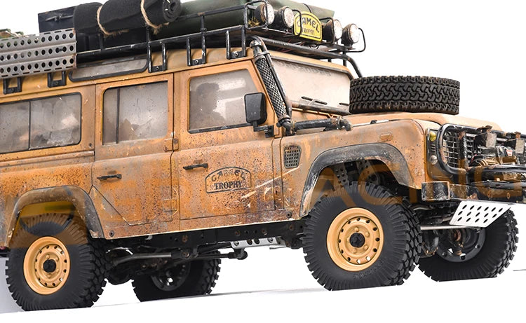 1/10 ロッククローラー RC キャメルトロフィー 1.9 ビードロックホイール