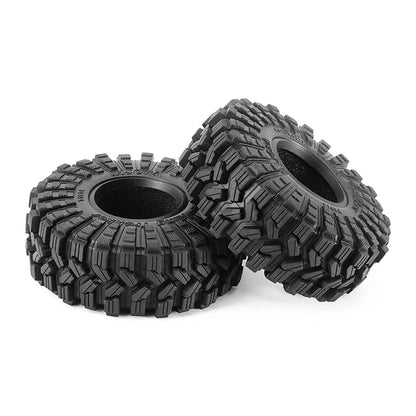 1/10 ロッククローラー RC 4本 タイヤ 1.9インチ 118mm 42mm INJORA