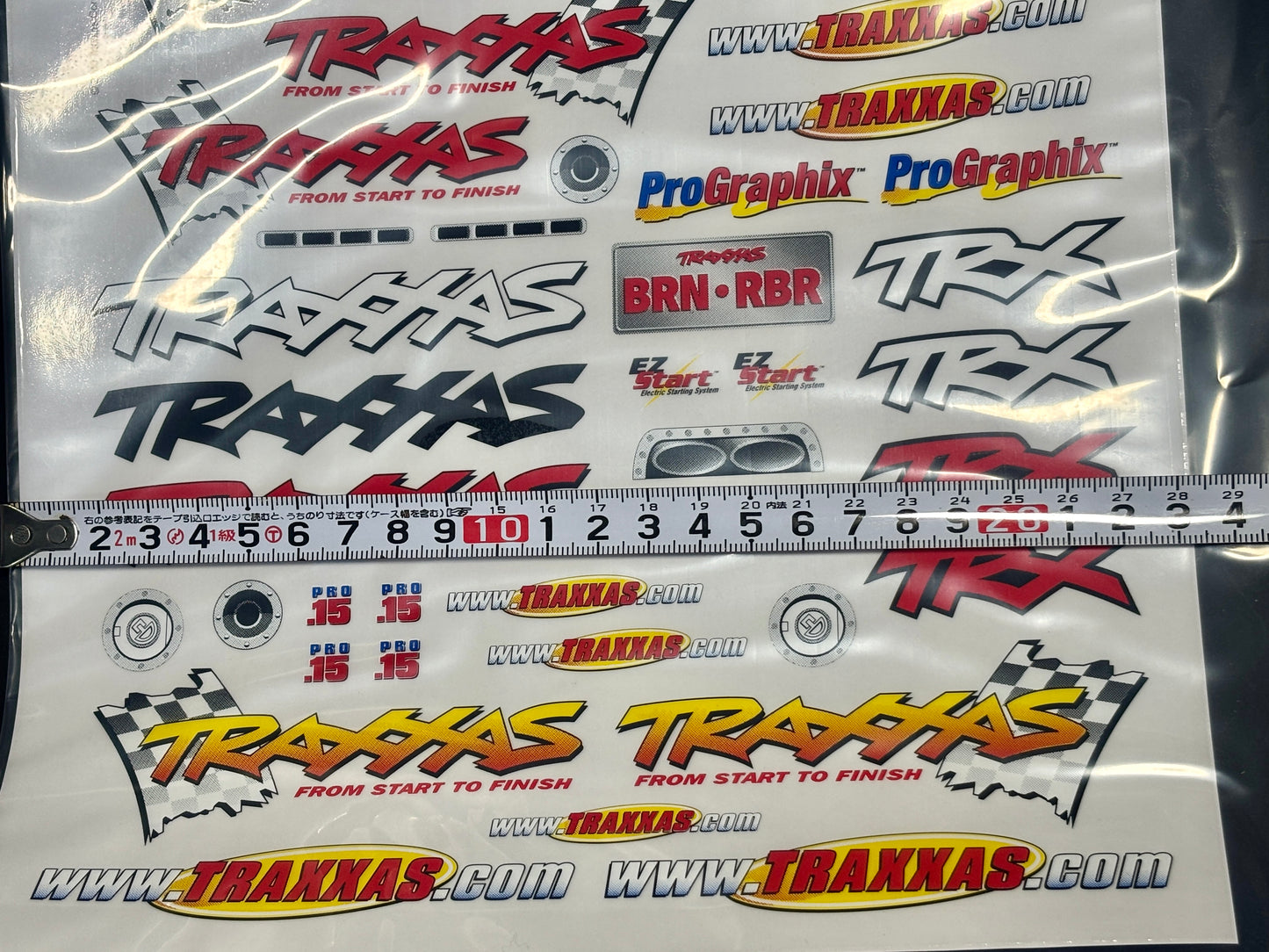 Traxxasトラクサス レーシングデカールセット ステッカー 9950