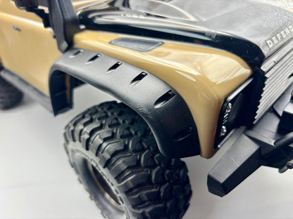 【KS HOBBY認定中古車】Traxxas トラクサス 1/10 TRX-4 ランドローバー ディフェンダー Clipless 82256-4 tan