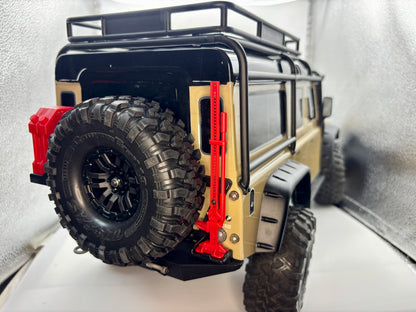 【KS HOBBY認定中古車】Traxxas トラクサス 1/10 TRX-4 ランドローバー ディフェンダー Clipless 82256-4 tan