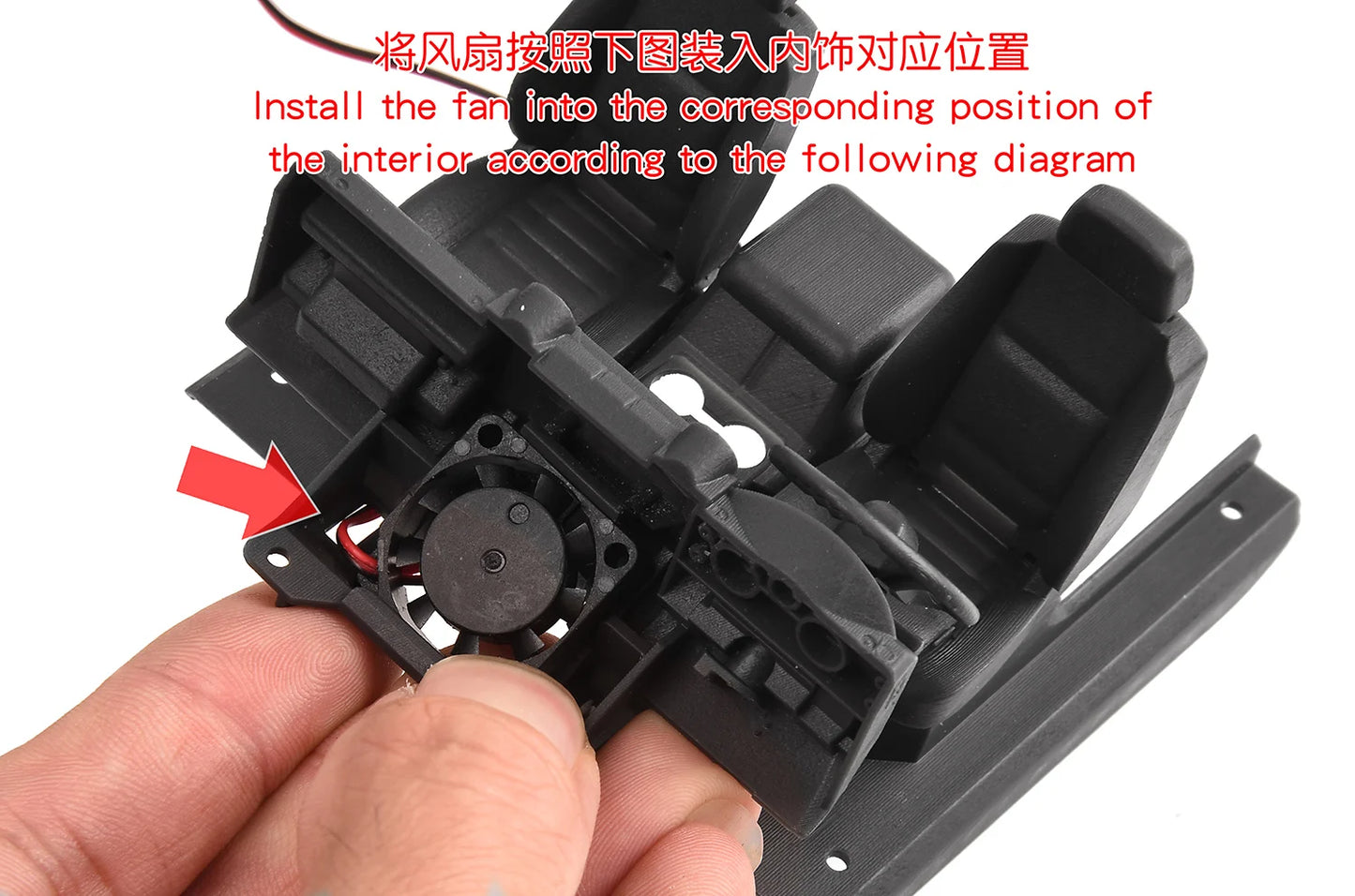 Traxxas TRX-4M 1/18 RCクローラー 内装キット ディフェンダー用