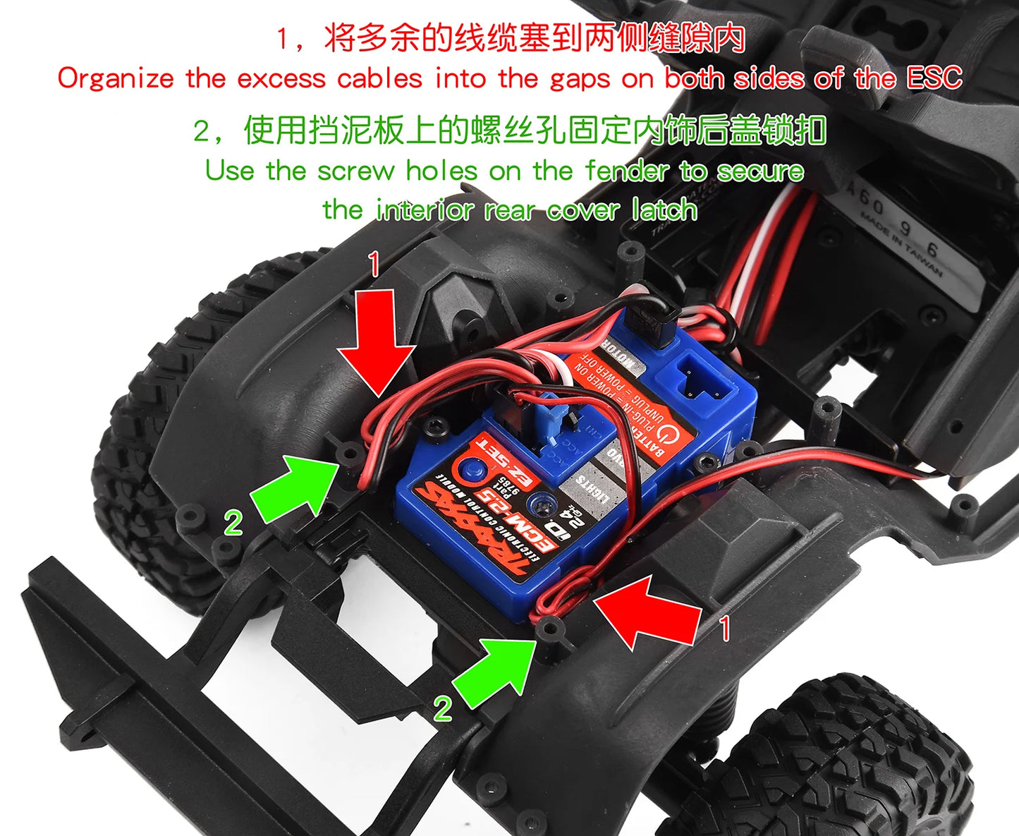 Traxxas TRX-4M 1/18 RCクローラー 内装キット ディフェンダー用