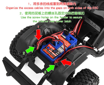 Traxxas TRX-4M 1/18 RCクローラー 内装キット ディフェンダー用
