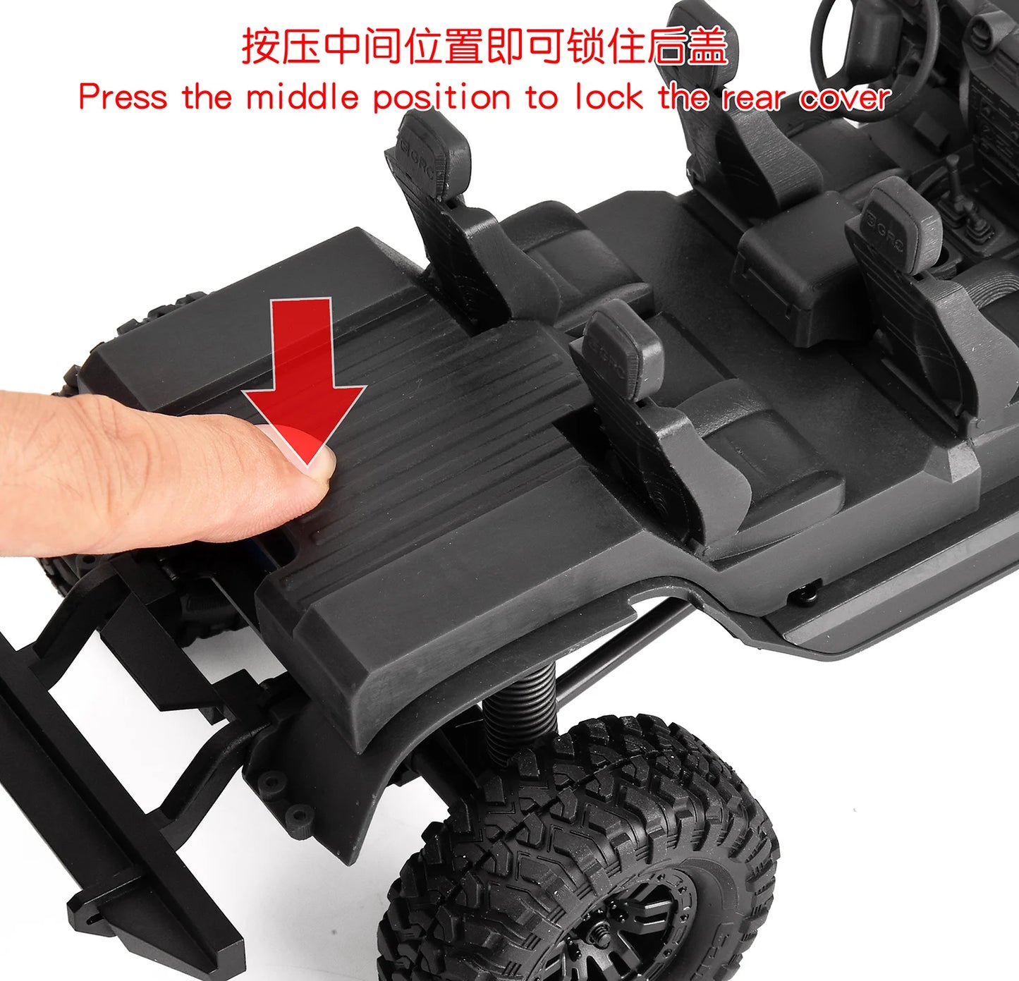 Traxxas TRX-4M 1/18 RCクローラー 内装キット ディフェンダー用