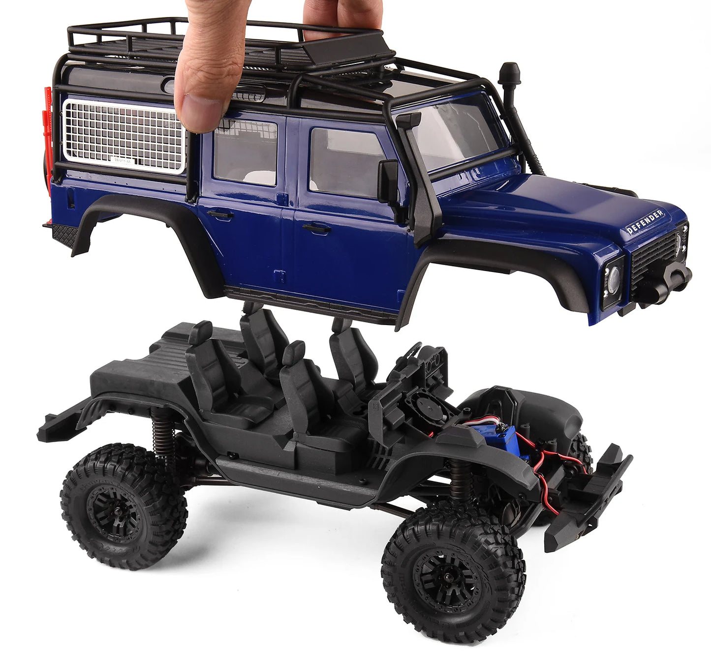 Traxxas TRX-4M 1/18 RCクローラー 内装キット ディフェンダー用