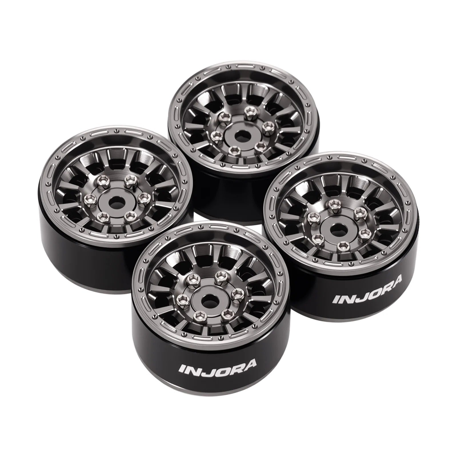 1/10 RC ホイール Amazon | WLYEJEA 1/10 RCドリフトホイール 65mm ゴムタイヤ 12mm 六角