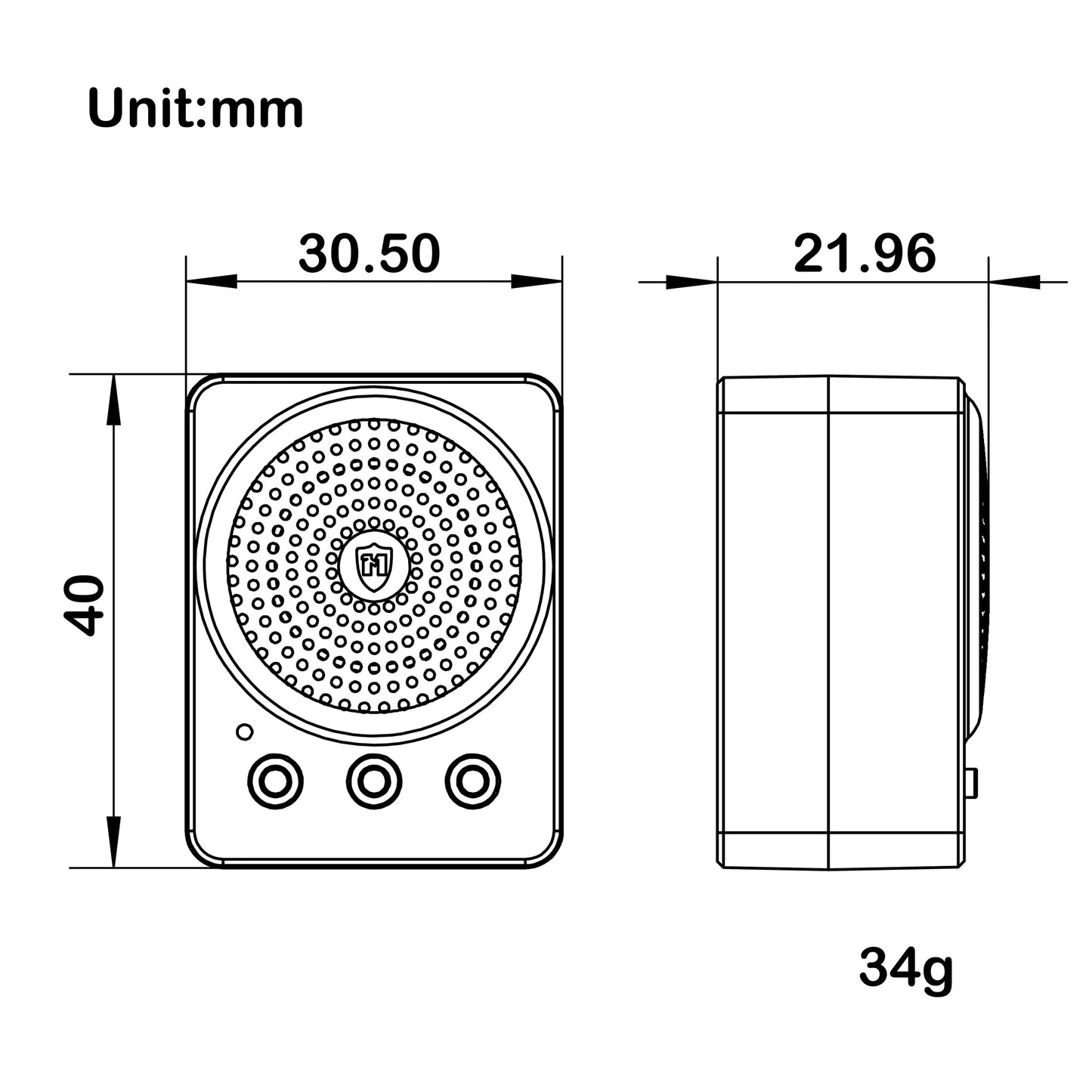 エンジン サウンド シュミレーター MS-24 MEUS 1/18 TRX4M 1/24 SCX24 FMS